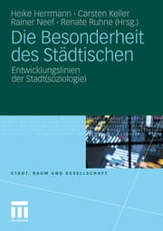 Cover von Die Besonderheit des Städtischen