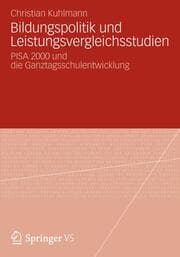 Cover von Bildungspolitik und Leistungsvergleichsstudien