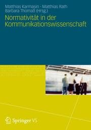 Cover von Normativität in der Kommunikationswissenschaft