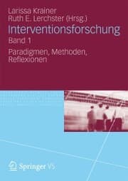 Cover von Interventionsforschung Band 1
