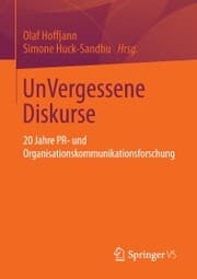 Cover von UnVergessene Diskurse