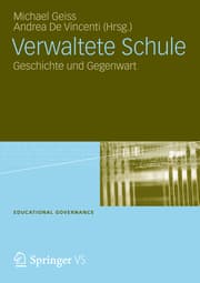 Cover von Verwaltete Schule