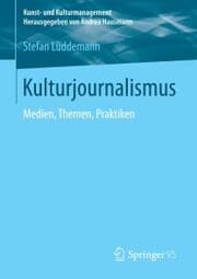 Cover von Kulturjournalismus