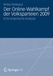 Cover von Der Online-Wahlkampf der Volksparteien 2009