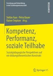 Cover von Kompetenz, Performanz, soziale Teilhabe