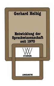 Cover von Entwicklung der Sprachwissenschaft seit 1970