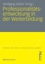 Cover von Professionalitätsentwicklung in der Weiterbildung