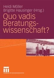 Cover von Quo vadis Beratungswissenschaft?