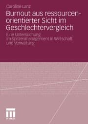 Cover von Burnout aus ressourcenorientierter Sicht im Geschlechtervergleich