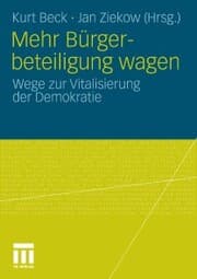 Cover von Mehr Bürgerbeteiligung wagen