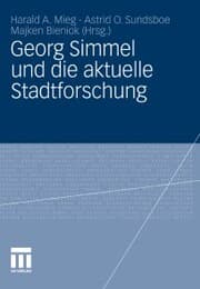 Cover von Georg Simmel und die aktuelle Stadtforschung
