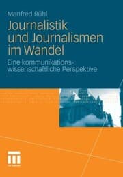 Cover von Journalistik und Journalismen im Wandel