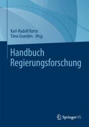 Cover von Handbuch Regierungsforschung
