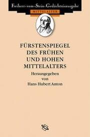Cover von Fürstenspiegel des frühen und hohen Mittelalters