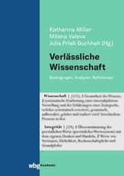 Cover von Verlässliche Wissenschaft