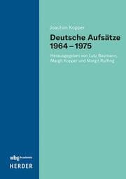 Cover von Deutsche Aufsätze 1964-1974