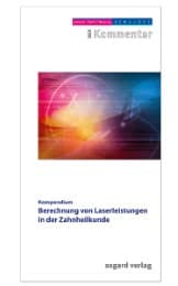 Cover von Berechnung von Laserleistungen in der Zahnheilkunde