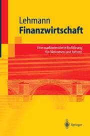 Cover von Finanzwirtschaft