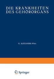 Cover von Die Krankheiten des Gehörorgans