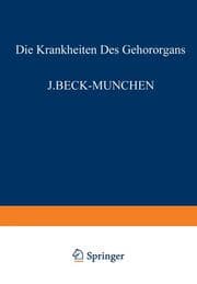 Cover von Die Krankheiten des Gehörorgans