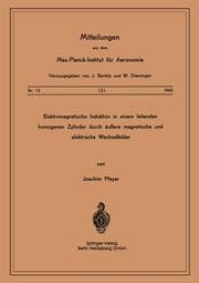 Cover von Elektromagnetische Induktion in einem Leitenden Homogenen Zylinder durch Äussere Magnetische und Elektrische Wechselfelder