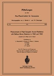 Cover von Measurements of High Energetic Auroral Radiations with Balloon-Borne Detectors in 1962 and 1963