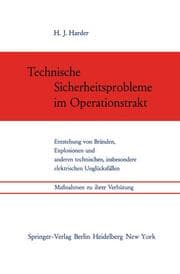 Cover von Technische Sicherheitsprobleme im Operationstrakt