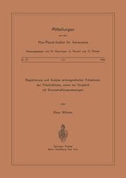 Cover von Registrierung und Analyse Erdmagnetischer Pulsationen der Polarlichtzone sowie ein Vergleich mit Bremsstrahlungsmessungen