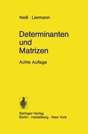 Cover von Determinanten und Matrizen