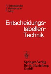 Cover von Entscheidungstabellen-Technik