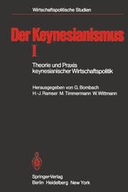 Cover von Der Keynesianismus I