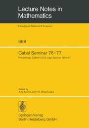 Cover von Cabal Seminar 76-77