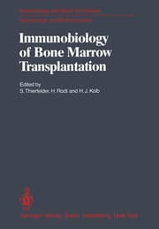 Cover von Immunobiology of Bone Marrow Transplantation