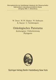 Cover von Onkologisches Panorama