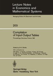 Cover von Compilation of Input-Output Tables