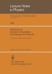 Cover von Solutions of Einsteins Equations: Techniques and Results