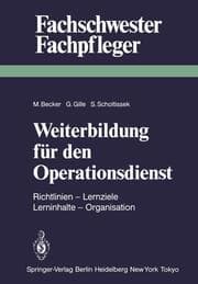 Cover von Weiterbildung für den Operationsdienst