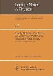 Cover von Exactly Solvable Problems in Condensed Matter and Relativistic Field Theory