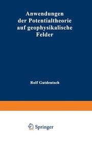 Cover von Anwendungen der Potentialtheorie auf geophysikalische Felder