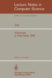 Cover von Advances in Petri Nets 1985