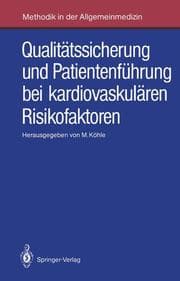 Cover von Qualitätssicherung und Patientenführung bei kardiovaskulären Risikofaktoren