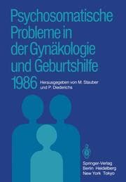 Cover von Psychosomatische Probleme in der Gynäkologie und Geburtshilfe 1986