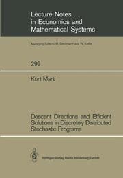 Cover von Descent Directions and Efficient Solutions in Discretely Distributed Stochastic Programs