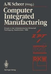 Cover von Computer Integrated Manufacturing