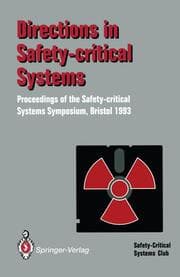 Cover von Directions in Safety-Critical Systems