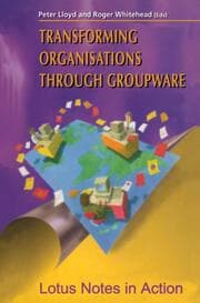Cover von Transforming Organisations Through Groupware