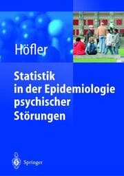 Cover von Statistik in der Epidemiologie psychischer Störungen