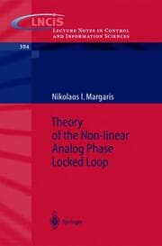 Cover von Theory of the Non-linear Analog Phase Locked Loop