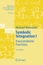 Cover von Symbolic Integration I