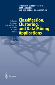 Cover von Classification, Clustering, and Data Mining Applications